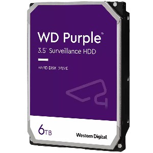 Western Digital HDD Video Surveillance WD Purple 6TB CMR